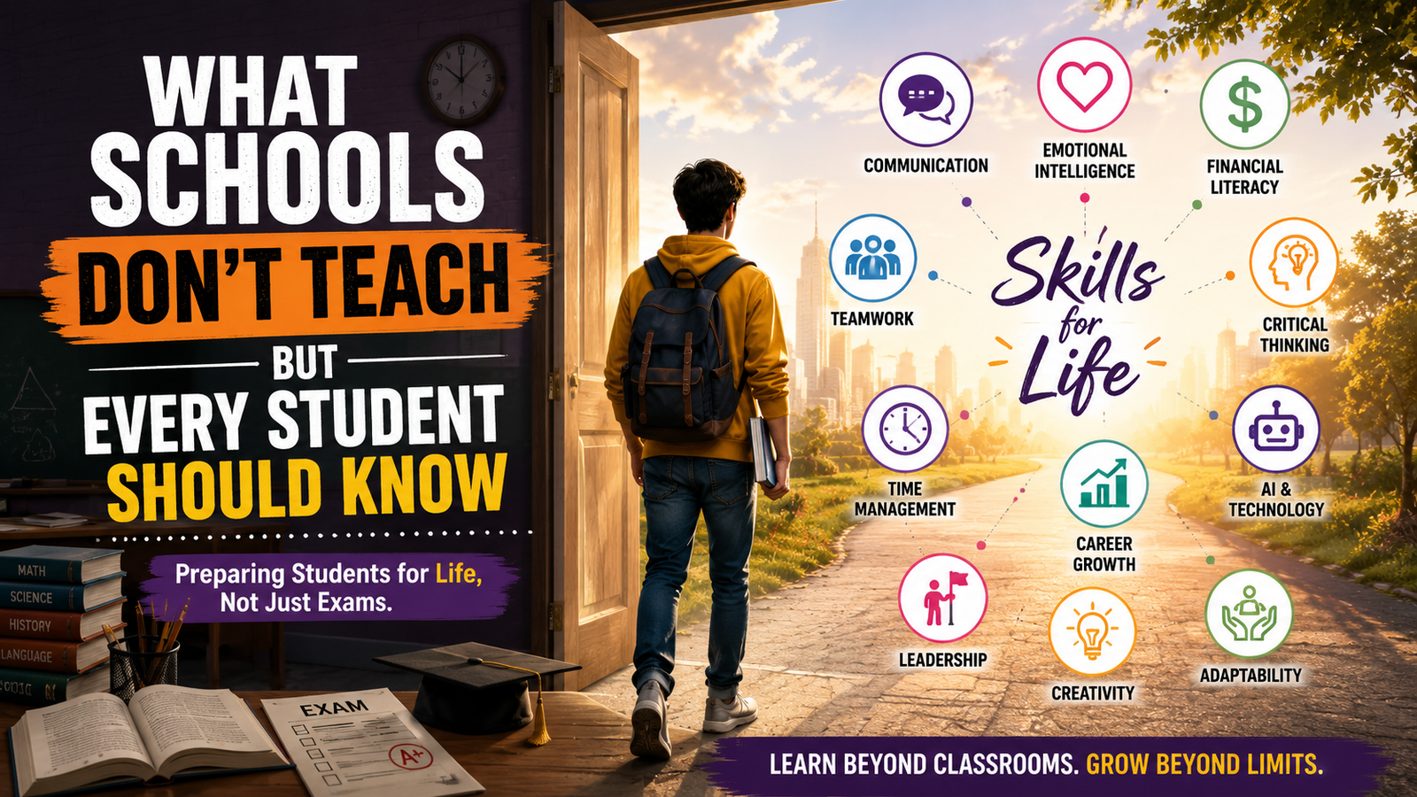 What Schools Don't Teach but Every Student Should Know